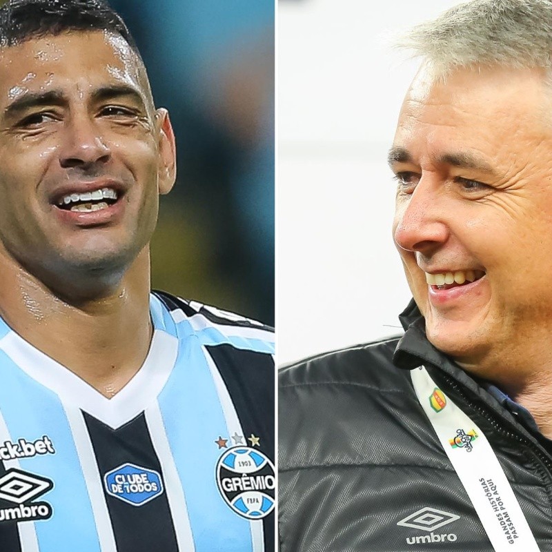 Diego Souza perde paciência com Tiago Nunes e "solta o verbo" no Grêmio