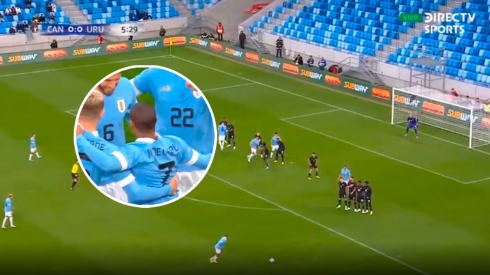 VIDEO | El golazo de De La Cruz de tiro libre con Uruguay