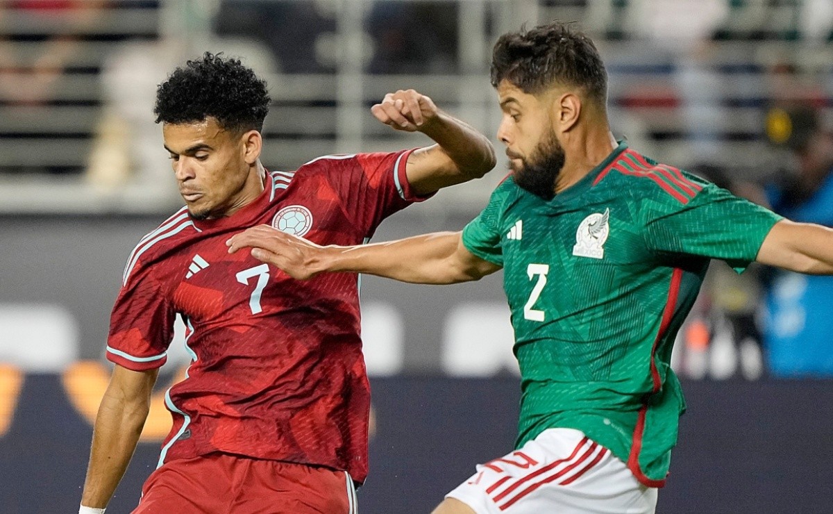 Mexico fails to keep the advantage over Colombia in a disastrous match