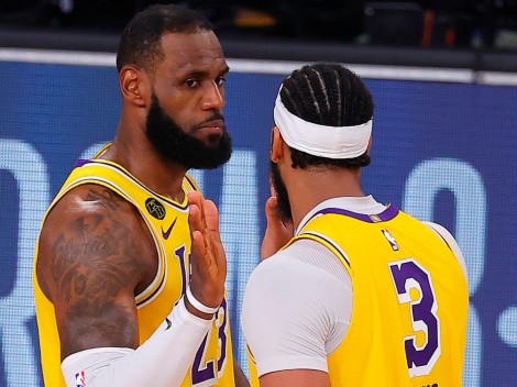 ¿Malas noticias para LeBron? Davis confesó una nueva lesión en Lakers