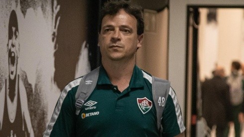 Foto: Marcelo Gonçalves/Fluminense FC/Divulgação - Diniz: técnico tem dúvida na defesa para jogo com Atlético-MG