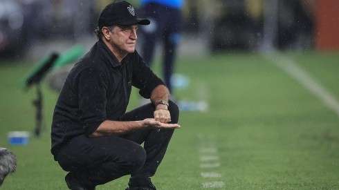 Foto: Pedro Souza / Atlético / Divulgação - Cuca: treinador está pressionado no comando do Galo