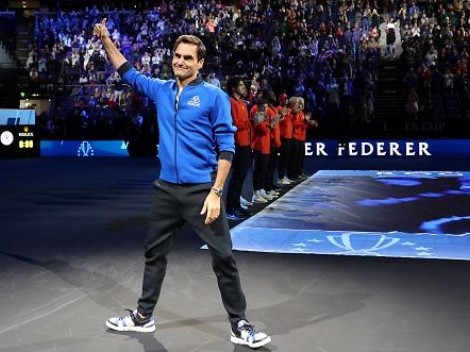 Após se despedir das quadras, Federer brinca com derrotas em sua aposentadoria