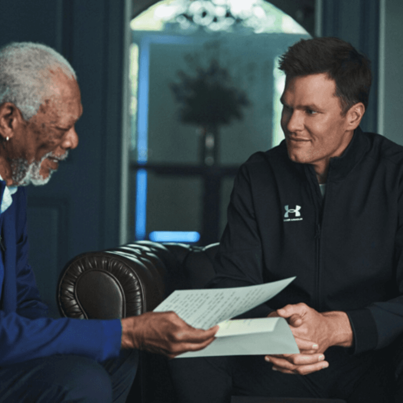 Tom Brady y su emotiva carta, leída por Morgan Freeman