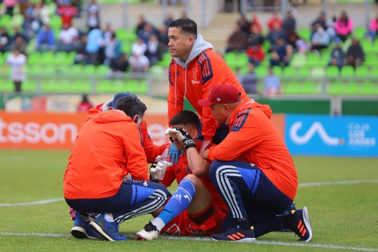 Martín Parra fue afectado en dicho encuentro | Foto: Agencia Uno Martín Parra fue afectado en dicho encuentro | Foto: Agencia Uno