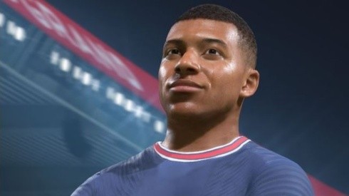 Kylian Mbappe in EA Sports FIFA.