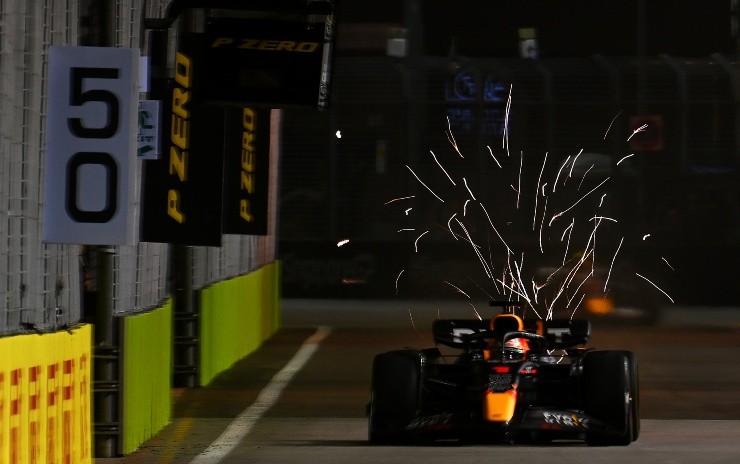 Verstappen partirá desde el 8° lugar en Singapur. Créditos: Imago7