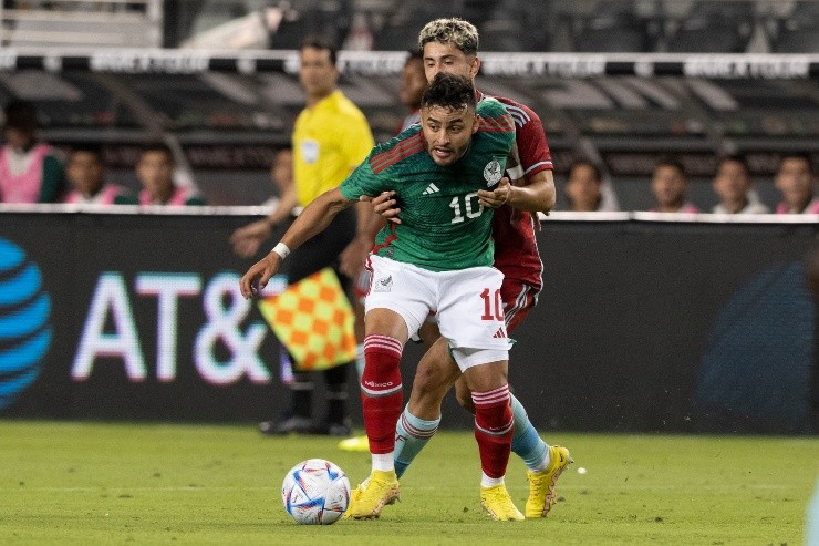 Alexis Vega marcó un gol ante Colombia. Créditos: Imago7