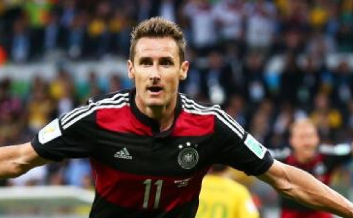 Miroslav Klose é o segundo maior artilheiro da Alemanha de todos