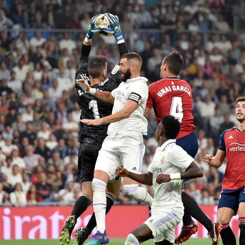 Real Madrid empató con Osasuna y ahora comparte la cima con Barcelona