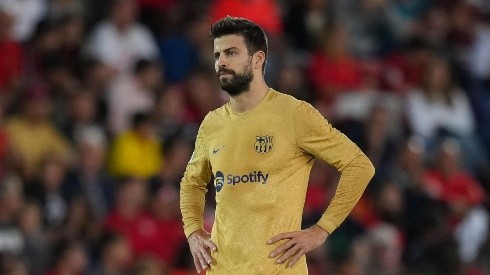 Gerard Piqué ante Mallorca.