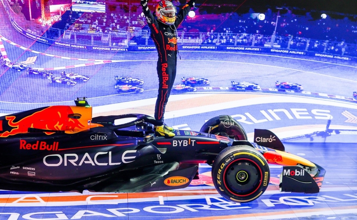 ¡Brilló en Singapur! Estas son las cuatro victorias de Checo Pérez en