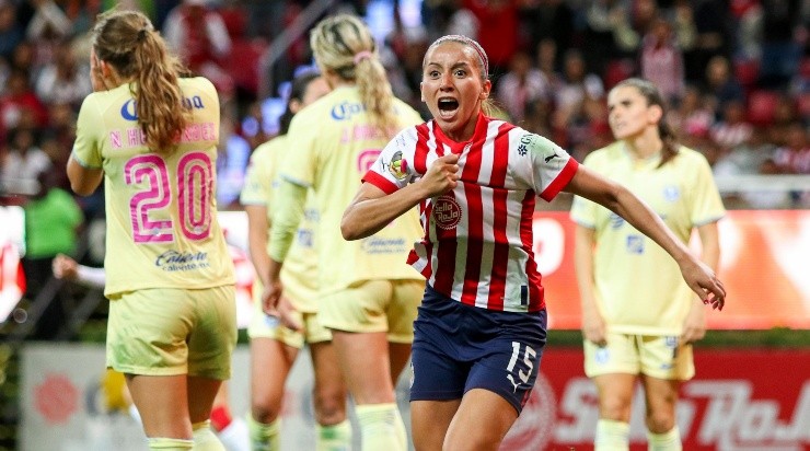 Chivas Femenil iguala al América de último momento. (Imago 7)