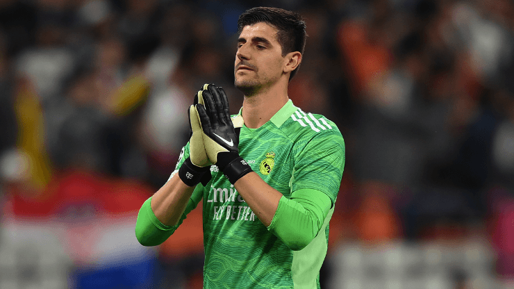 Thibaut Courtois, baja en Real Madrid