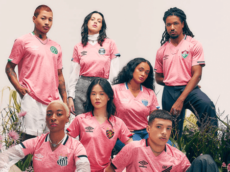 Octubre rosa: las camisetas especiales que Adidas y Umbro lanzaron en Brasil