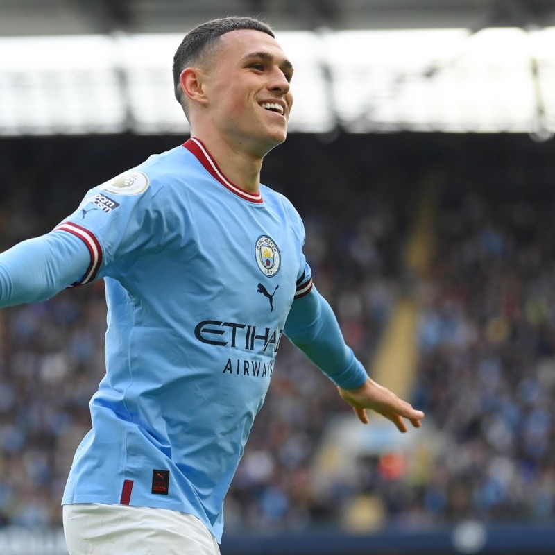 Manchester City quiere abrochar a la gran joya inglesa después de su hat-trick al United