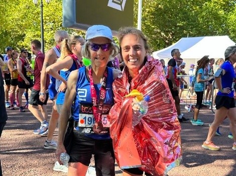 La olímpica que no deja de correr maratones a los 65 años