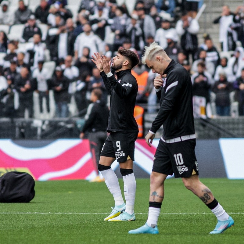 Róger Guedes é o único titular em todos os jogos do Corinthians em 2023