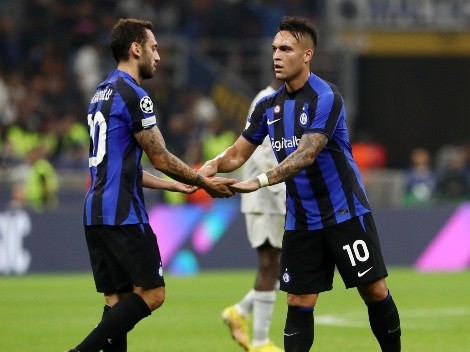 Inter fue efectividad pura y venció a Barcelona en un partido cargado de polémicas