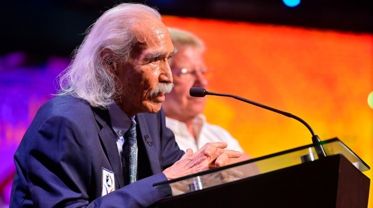 Jesús Del Muro, en el Salón de la Fama 2022. (Imago 7)