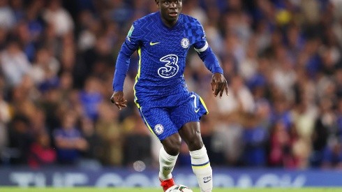 James Chance/Getty Images - Kanté atuando pelo Chelsea