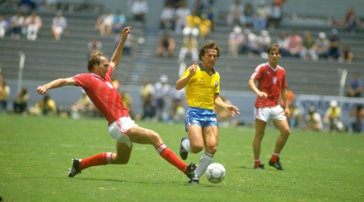 Zico, uno de los grandes talentos que dio Brasil (Getty)