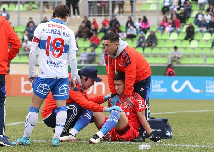 Martín Parra salió delicado de dicho encuentro | Foto: Agencia Uno 