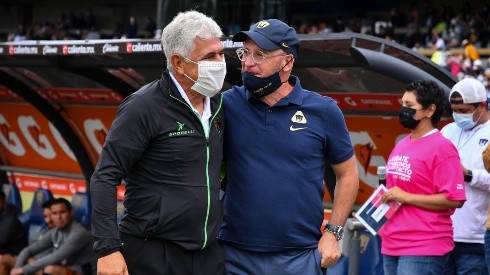 Ricardo Ferretti y Andrés Lillini en CU.