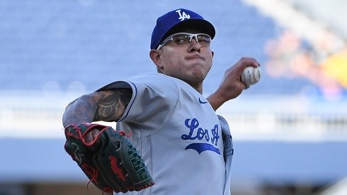 Julio Urías, pitcher de los Dodgers