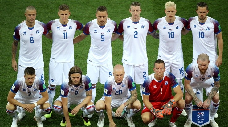 Selección de Islandia en Rusia 2018 (Getty Images)