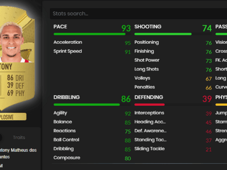 Antony en FIFA 23: estadísticas del jugador ¿Merece la pena en FUT?
