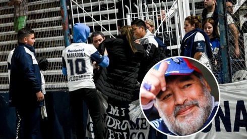 El posteo de la cuenta de Instagram de Maradona tras la barbarie en Gimnasia - Boca