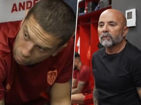 Apenas volvió a Sevilla, Sampaoli le marcó la cancha al Papu Gómez