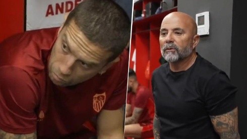 Apenas volvió a Sevilla, Sampaoli le marcó la cancha al Papu Gómez