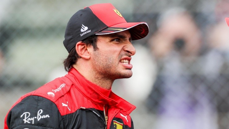 Carlos Sainz, piloto de Ferrari.
