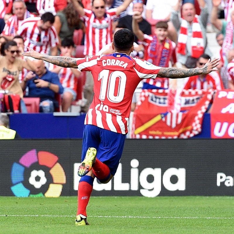 Con un doblete de Correa, Atlético sufrió, pero ganó a Girona