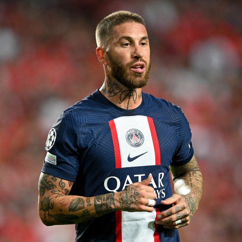 El anti récord de Sergio Ramos por su expulsión por PSG ante Reims