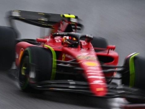 Así fue durísimo accidente de Carlos Sainz con su Ferrari