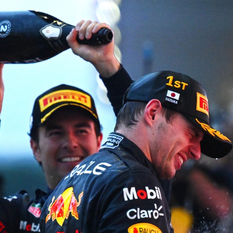 Checo Pérez expresó sus sensaciones tras la coronación de Max Verstappen