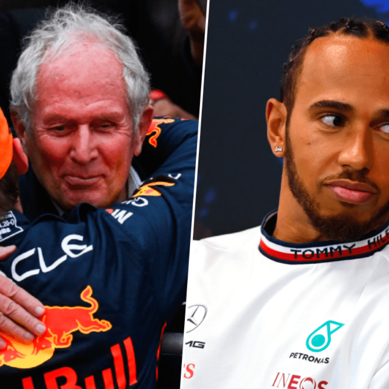 Helmut Marko dio la diferencia entre Max Verstappen y Lewis Hamilton