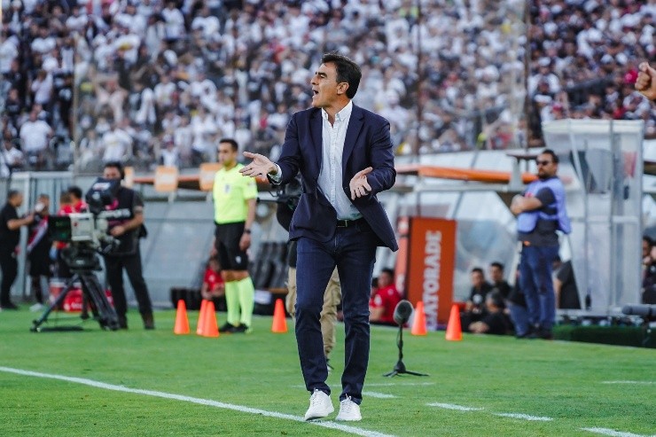 Gustavo Quinteros habló tras la igualdad | Foto: Guillermo Salazar 