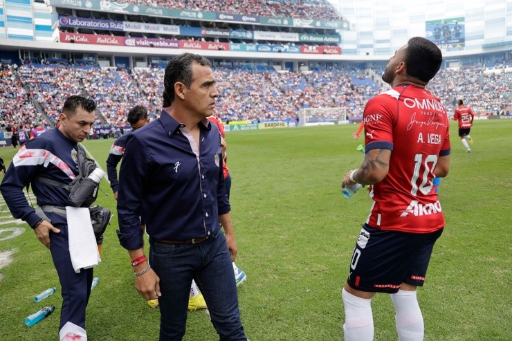 Ricardo Cadena habló tras la derrota ante Puebla. Créditos: Imago7