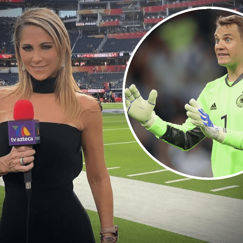 Inés Sainz exhibe a Manuel Neuer por actitud reprochable