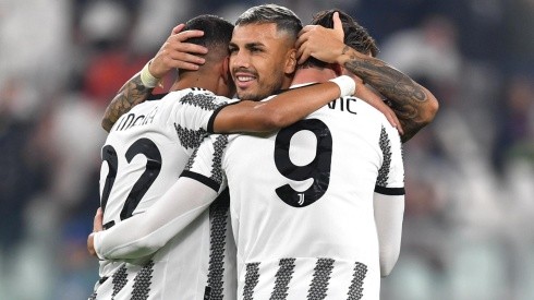 Juventus con Paredes en festejo.