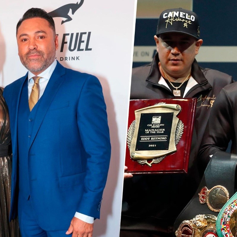 La sugerencia de Oscar De La Hoya a Canelo Álvarez que hará enfurecer a Eddy Reynoso