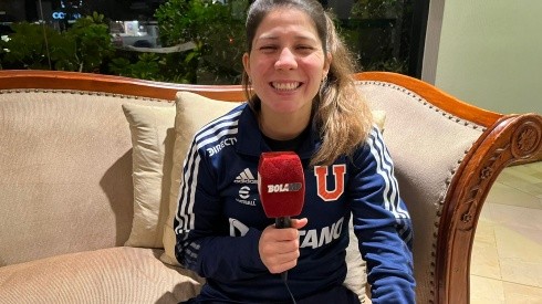 Carla Guerrero vuelve a manifestar su fanatismo por Universidad de Chile y cuenta la alegría por el triunfo ante Deportes La Serena
