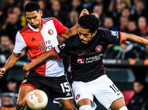 Amargo empate, Feyenoord igualó ante Midtjylland con López