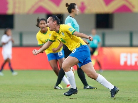 Com gol de Carol, Brasil fica no empate com  Estados Unidos pela Copa do Mundo Sub-17