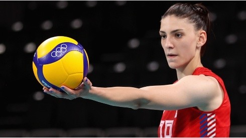 Tijana Boskovic of Team Serbia