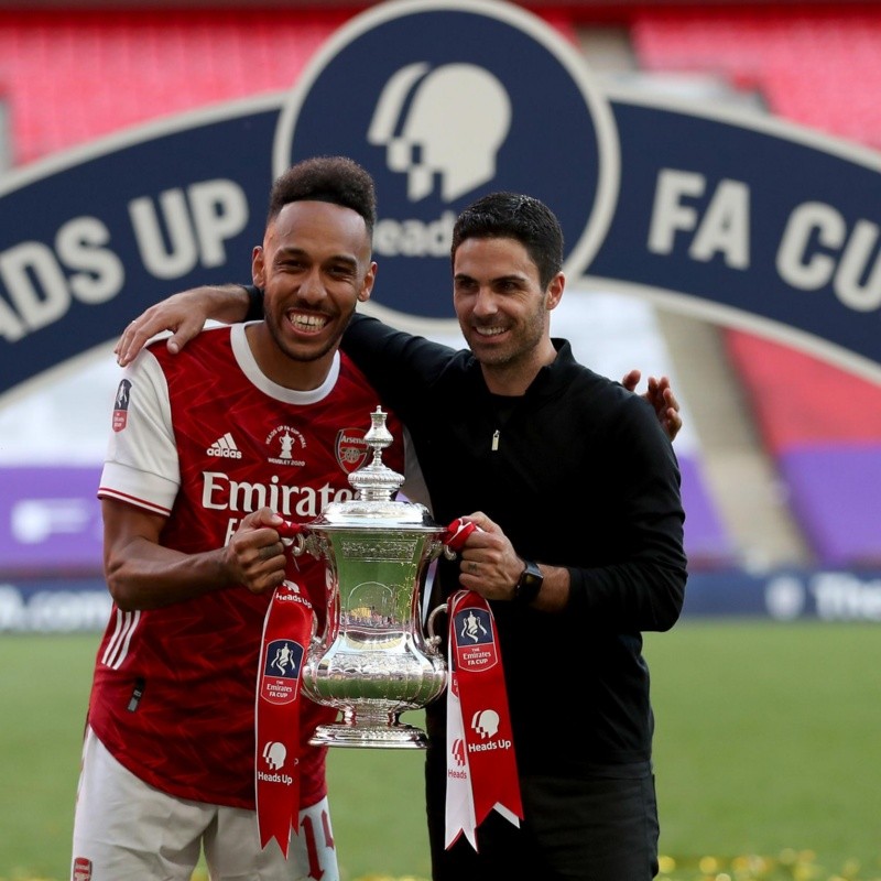 Tras las críticas de Aubameyang, llegó la respuesta de Arteta